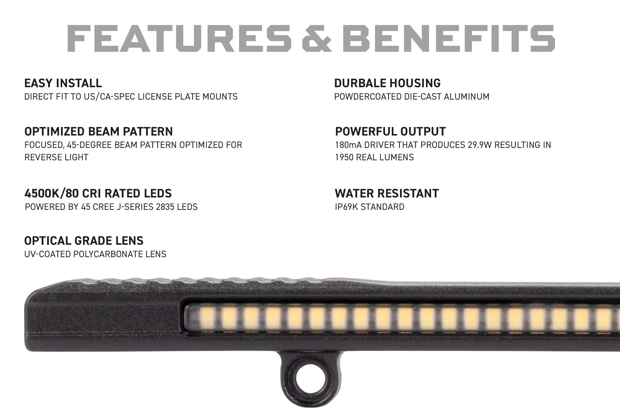 Reverse Light: Backup Light Boost Bar - product image 4