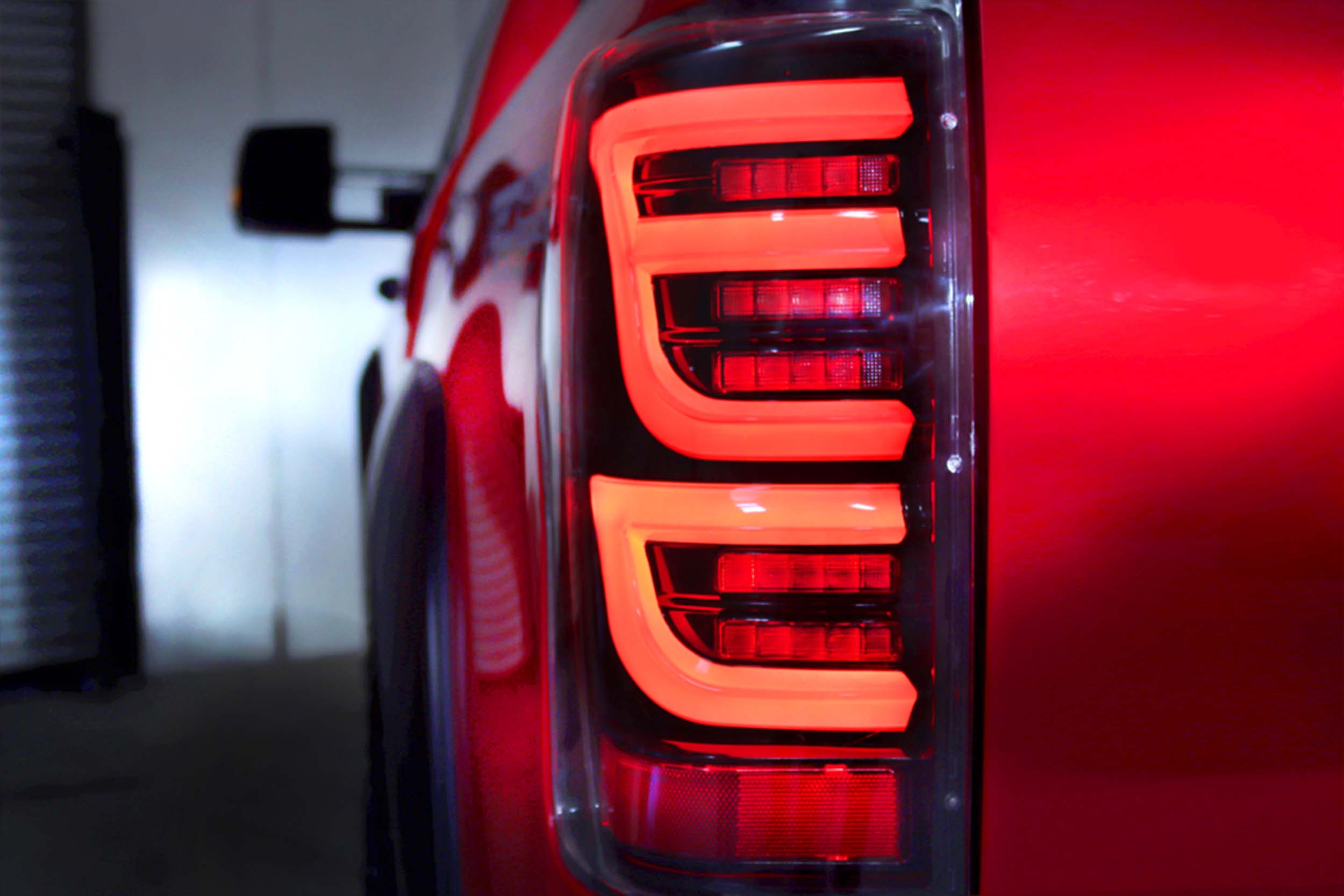 AlphaRex (LUXX-Series) 2007-2013 Toyota Tundra LED Tail Lights - Black-Red - product image 6