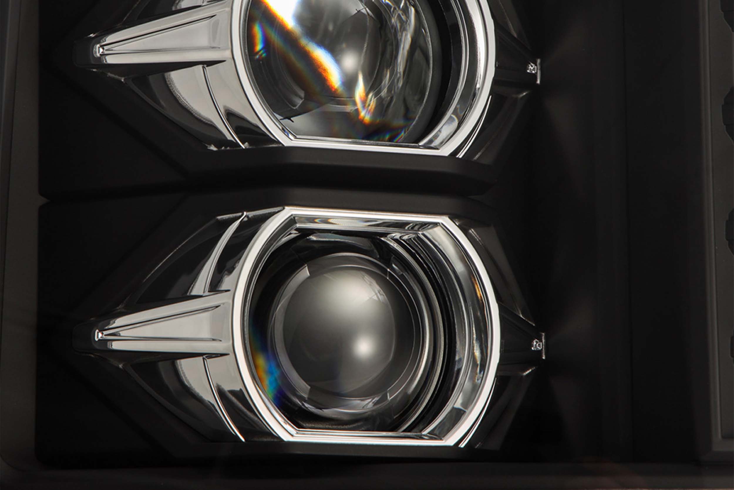 AlphaRex (LUXX-Series) 2005-2007 Ford Super Duty LED Projector Headlights - Black - product image 2