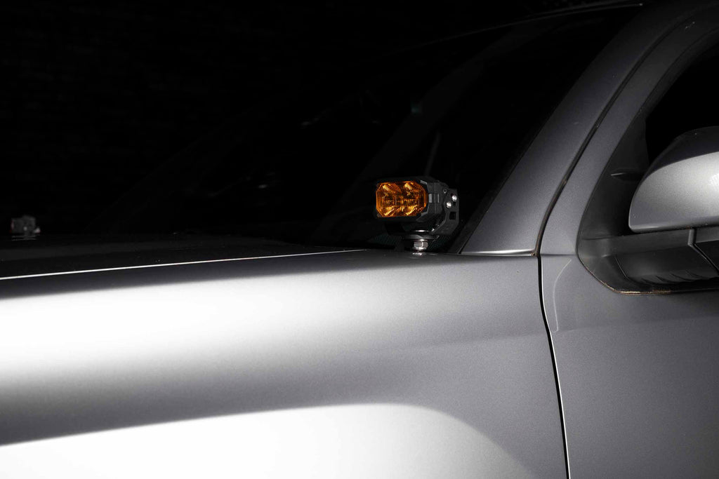 Morimoto 2Banger Ditch Light Kit: 16-23 Tacoma (NCS Yellow Spot Beam) - product image 5
