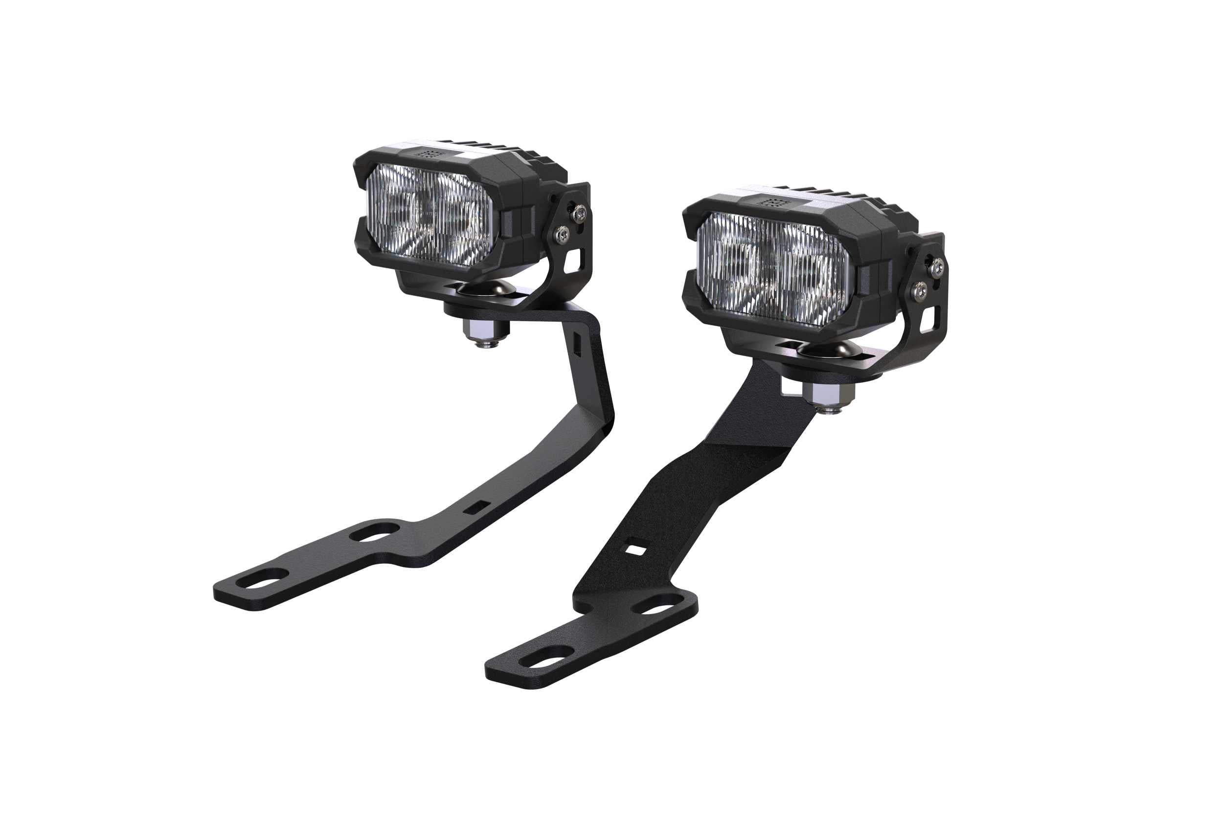 Morimoto 2Banger Ditch Light Kit: 05-15 Tacoma (HXB Yellow Flood Beam) - product image 1