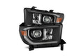 AlphaRex (LUXX-Series) (07-13) Toyota Tundra LED G2 Projector Headlights - Black - product image 1