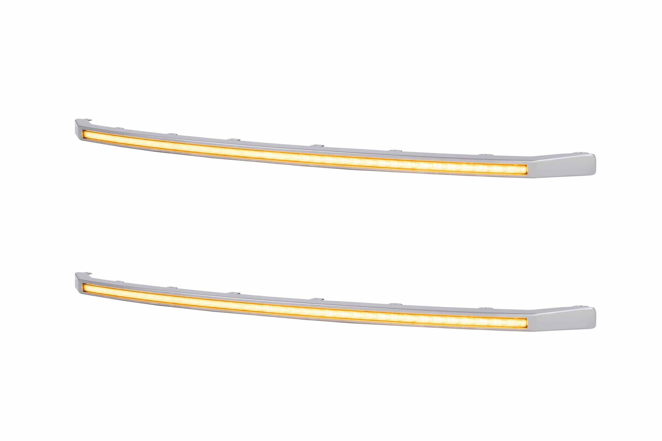 XBG LED DRL Grille Inserts: Ford Super Duty Platinum (20-22 / Amber DRL / Set) - product image 7