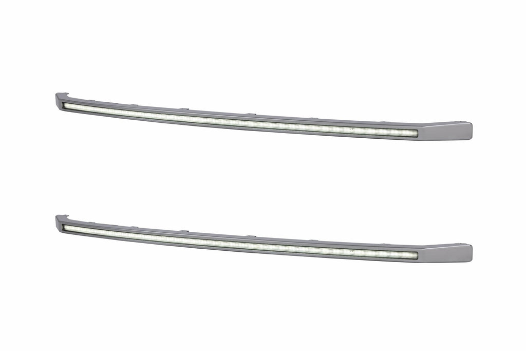 XBG LED DRL Grille Inserts: Ford Super Duty Platinum (20-22 / White DRL / Set) - product image 6