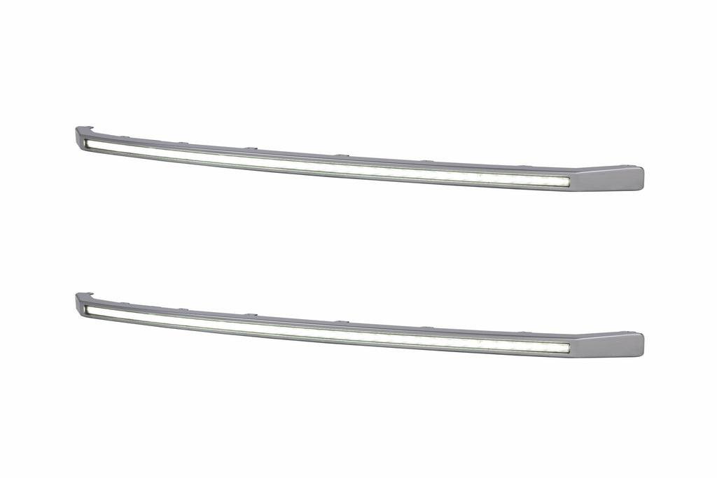XBG LED DRL Grille Inserts: Ford Super Duty Platinum (20-22 / White DRL / Set) - product image 7