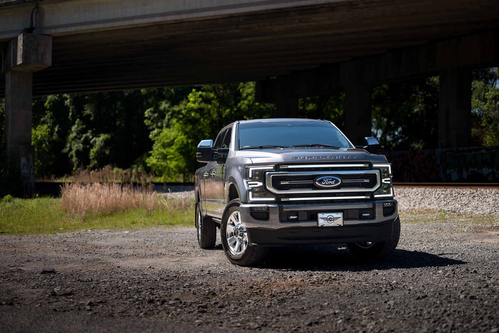 XBG LED DRL Grille Inserts: Ford Super Duty Platinum (20-22 / White DRL / Set) - product image 8