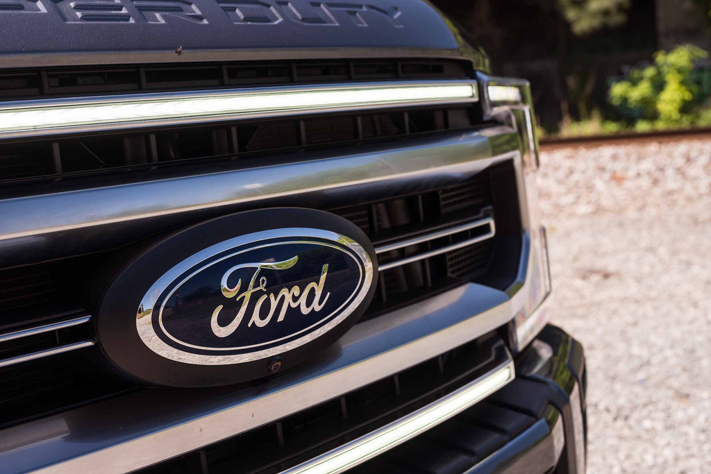 XBG LED DRL Grille Inserts: Ford Super Duty Platinum (20-22 / White DRL / Set) - product image 9
