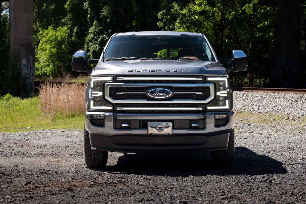 XBG LED DRL Grille Inserts: Ford Super Duty Platinum (20-22 / White DRL / Set) - product image 11