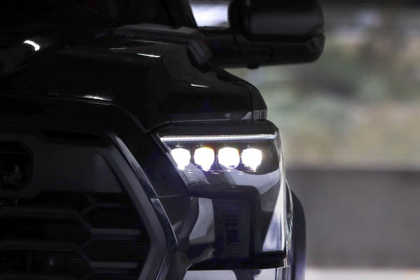 AlphaRex (NOVA-Series) (22+) Toyota Tundra Projector Headlights - Black w/ White DRL - product image 4