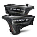 AlphaRex (NOVA-Series) (22+) Toyota Tundra Projector Headlights - Alpha-Black w/ Amber DRL - product image 1