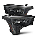 AlphaRex (LUXX-Series) (22+) Toyota Tundra Projector Headlights - Alpha-Black w/ White DRL - product image 1