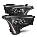 AlphaRex (LUXX-Series) (22+) Toyota Tundra Projector Headlights - Black w/ White DRL - product image 1