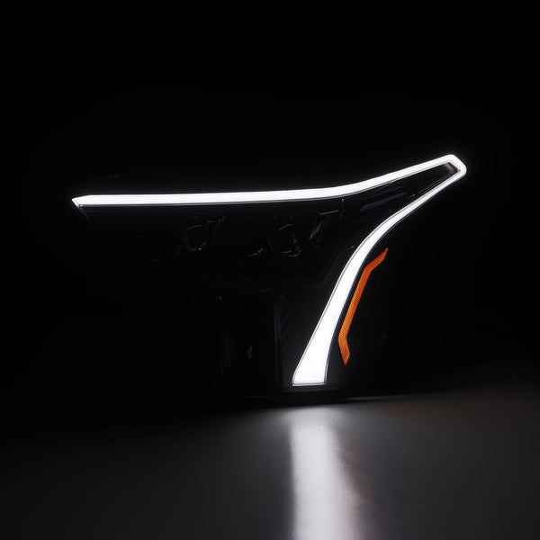 AlphaRex (LUXX-Series) (22+) Toyota Tundra Projector Headlights - Alpha-Black w/ Amber DRL - product image 4