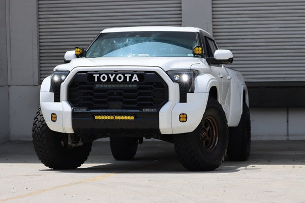 AlphaRex (LUXX-Series) (22+) Toyota Tundra Projector Headlights - Black w/ Amber DRL - product image 2
