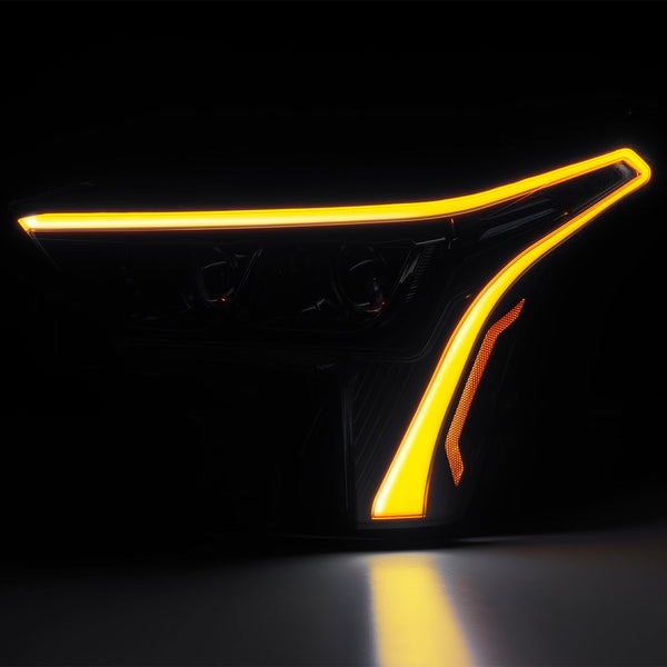 AlphaRex (LUXX-Series) (22+) Toyota Tundra Projector Headlights - Black w/ Amber DRL - product image 5