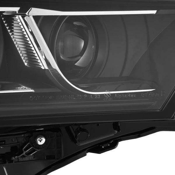 AlphaRex (LUXX-Series) (22+) Toyota Tundra Projector Headlights - Black w/ Amber DRL - product image 9