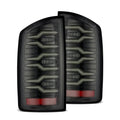 AlphaRex (Luxx-Series) (02-06) Dodge Ram LED Tail Lights - Alpha-Black - product image 1