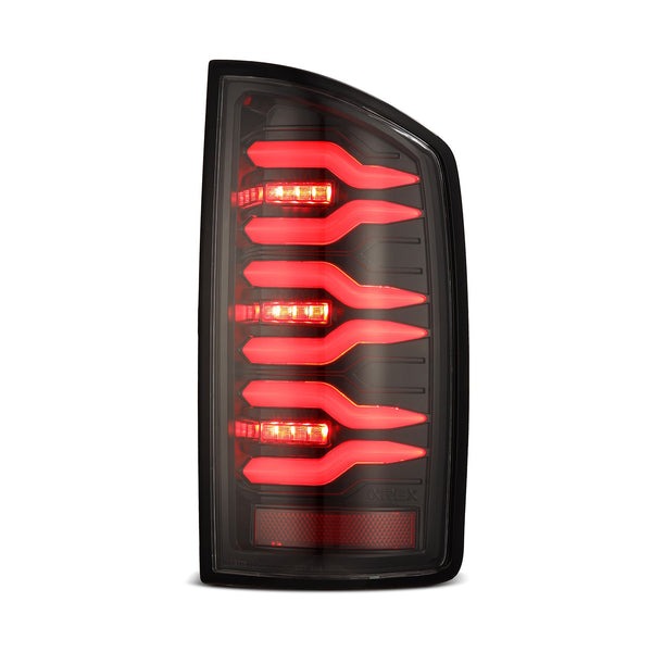 AlphaRex (Luxx-Series) (02-06) Dodge Ram LED Tail Lights - Alpha-Black - product image 3