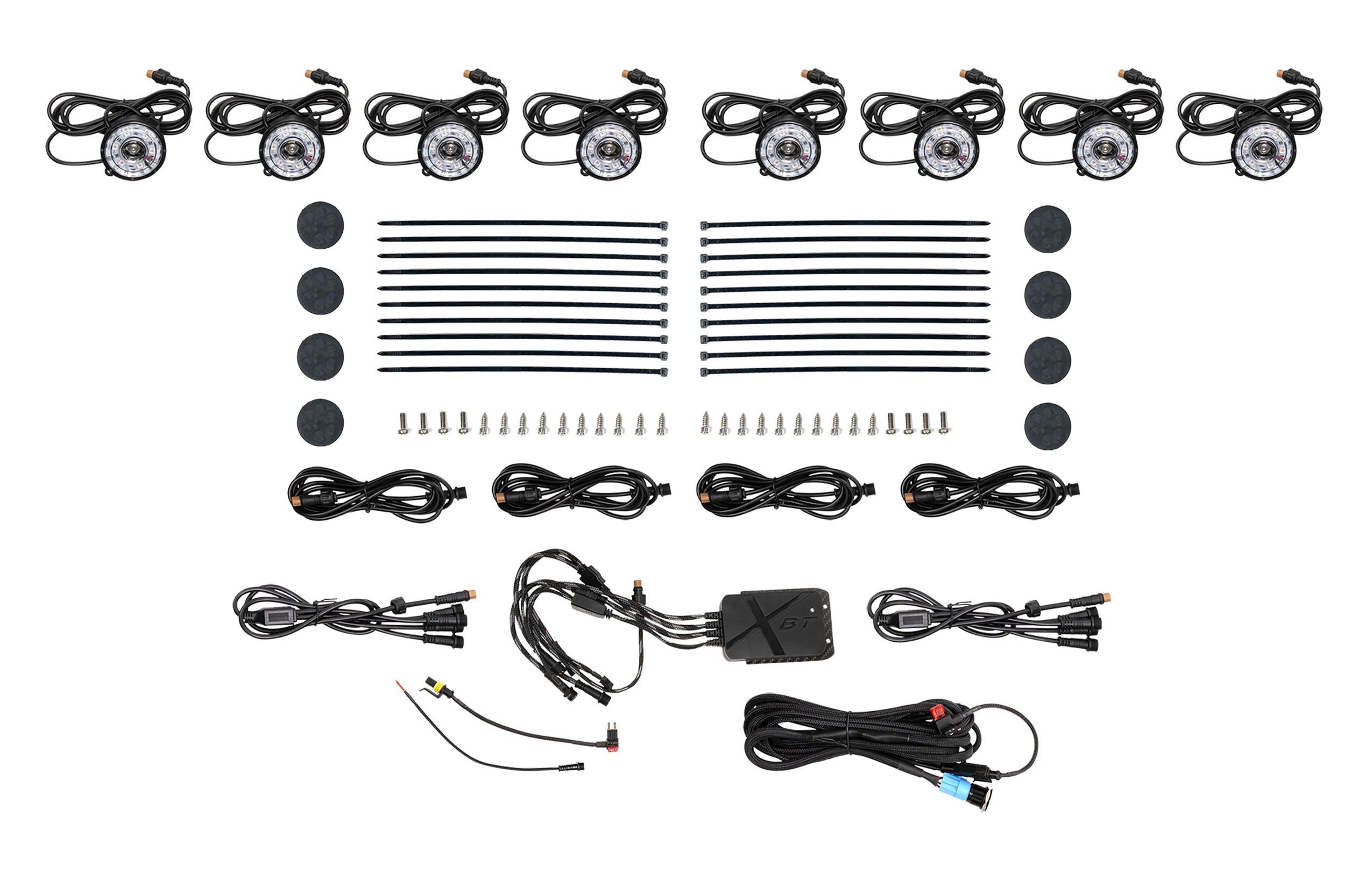 Morimoto Rock Light Kit: RGB LED / 8 Pack - product image 1