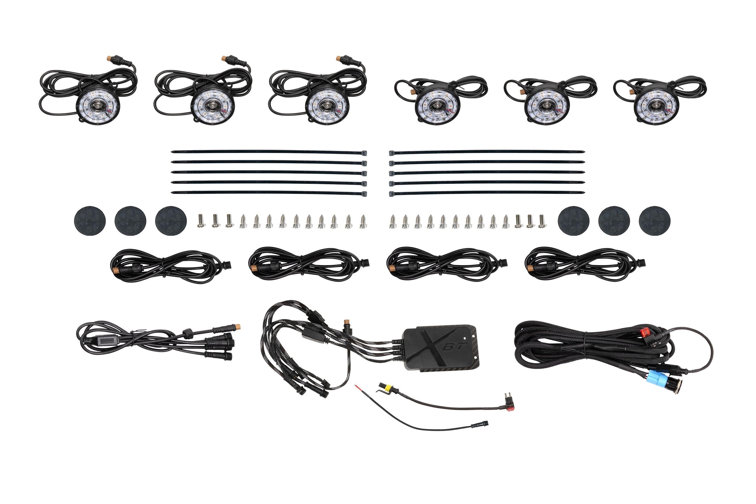 Morimoto Rock Light Kit: RGB LED / 6 Pack - product image 1