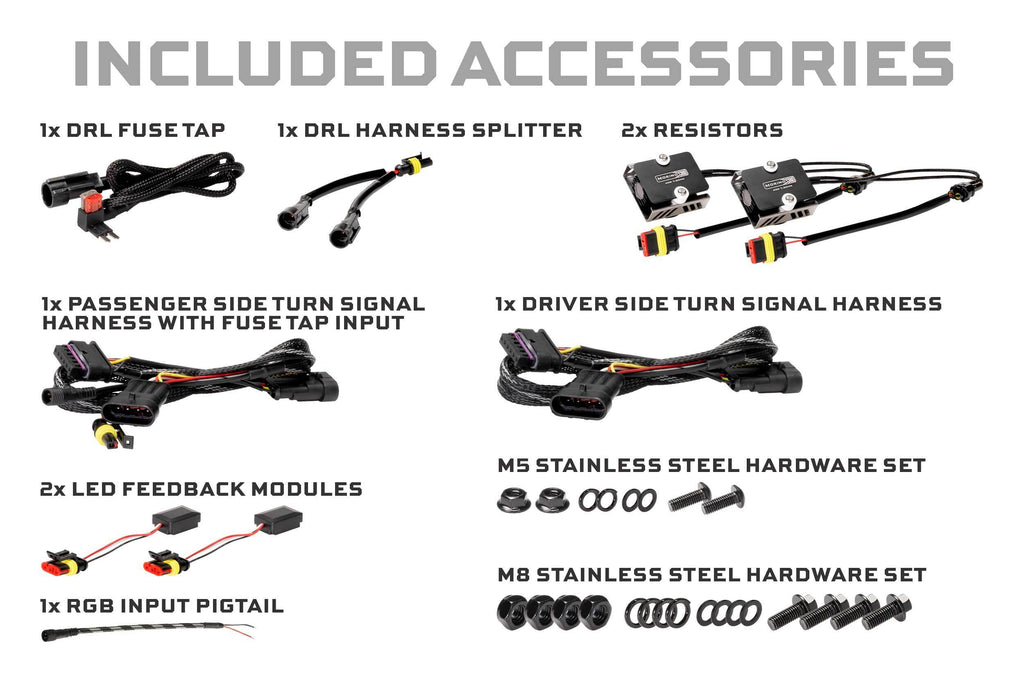 High Line Jeep JL / JT XRGB Fender Flare Chop Kit (Set) - product image 4