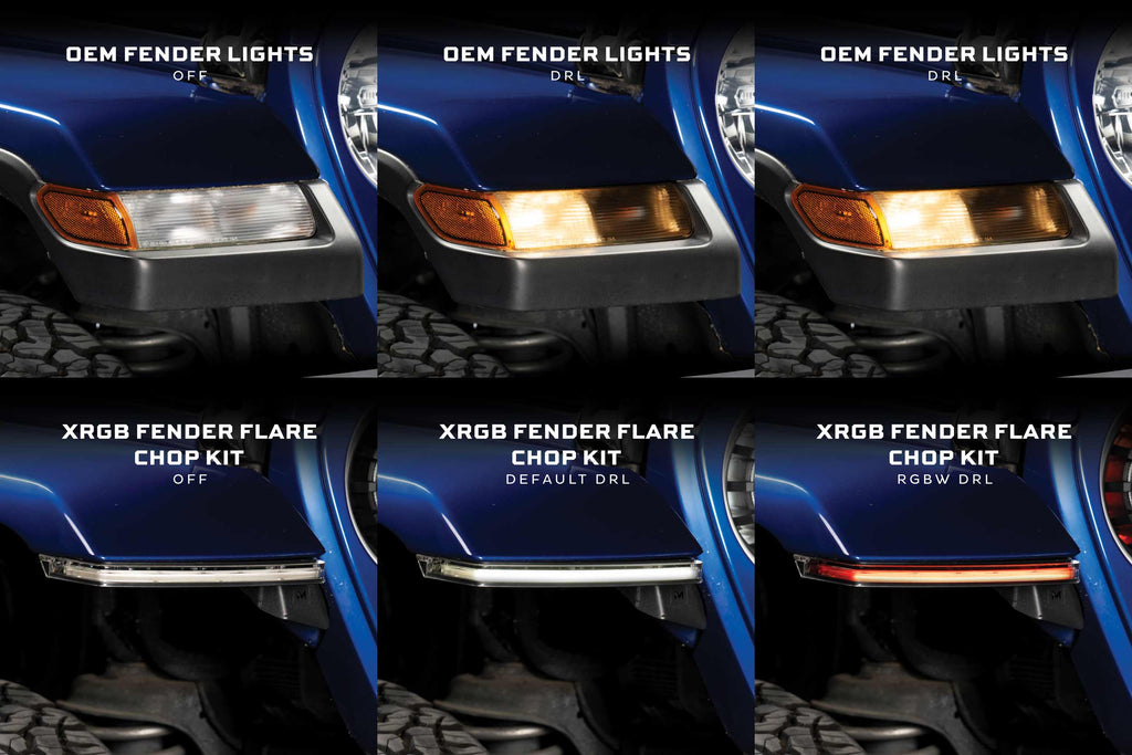 High Line Jeep JL / JT XRGB Fender Flare Chop Kit (Set) - product image 7