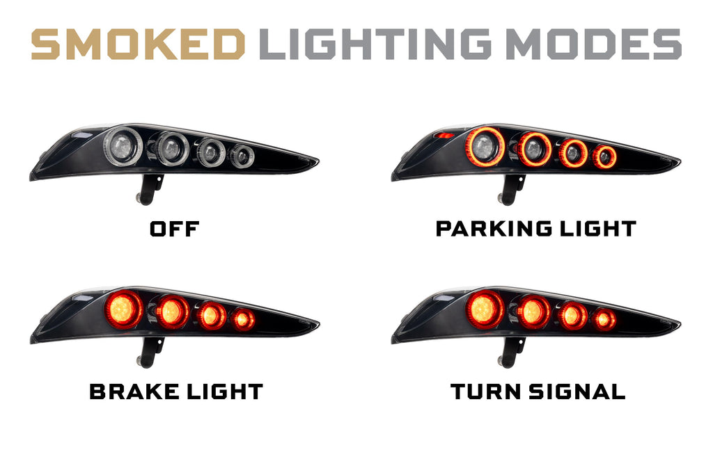 XB LED Tail Lights: Toyota Supra (20+ / Smoked Lens / Set) - product image 2