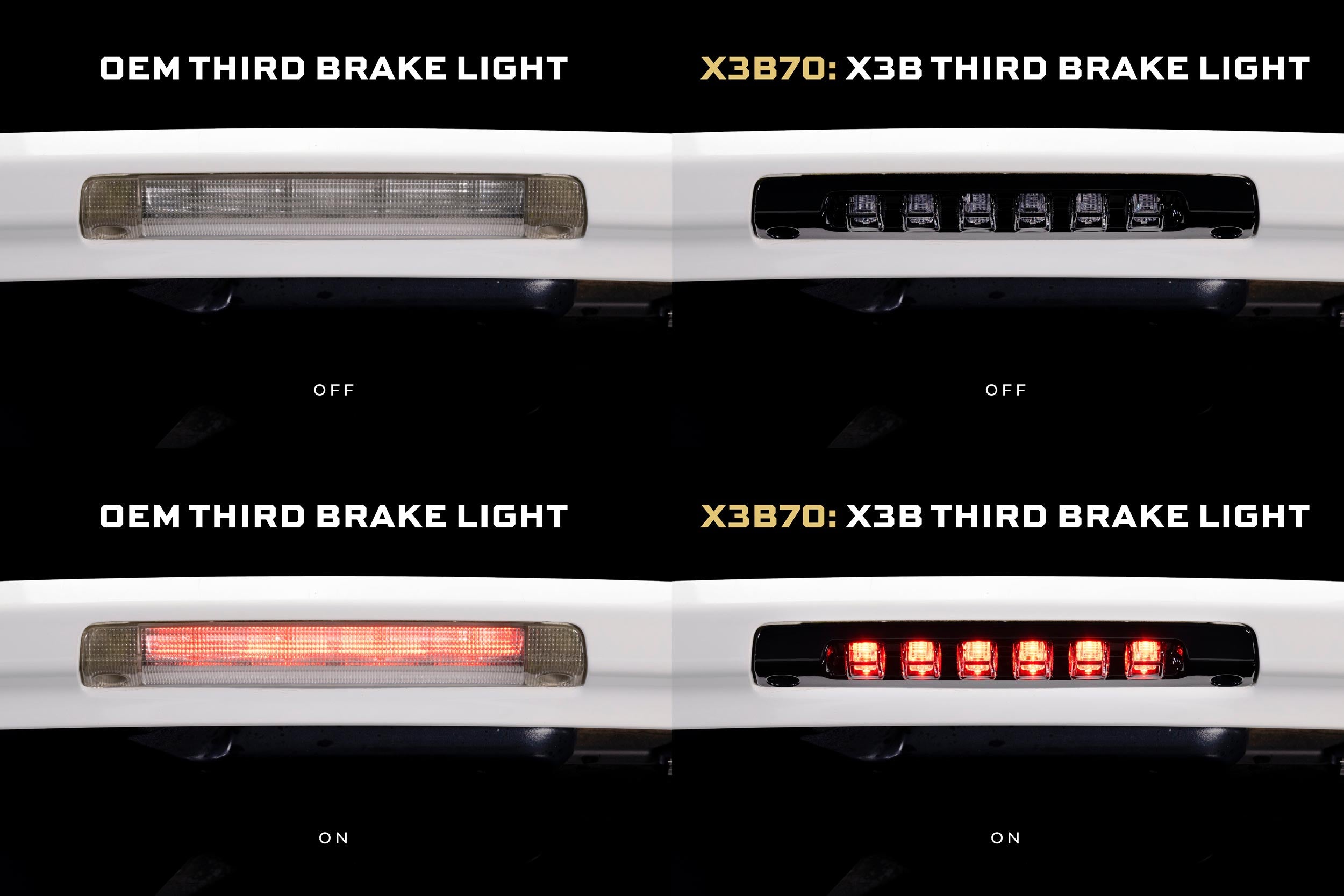 X3B LED Third Brake Light: 10-24 Toyota 4Runner - product image 2