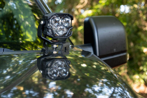 Morimoto 4Banger Ditch Light Kit: 03-09 4Runner (HXB White Flood Beam) - product image 10