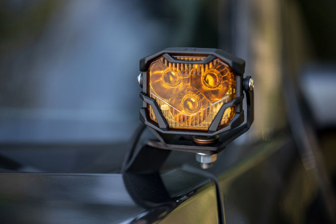 Morimoto 4Banger Ditch Light Kit: 10-13 4Runner (HXB Yellow Flood Beam) - product image 10
