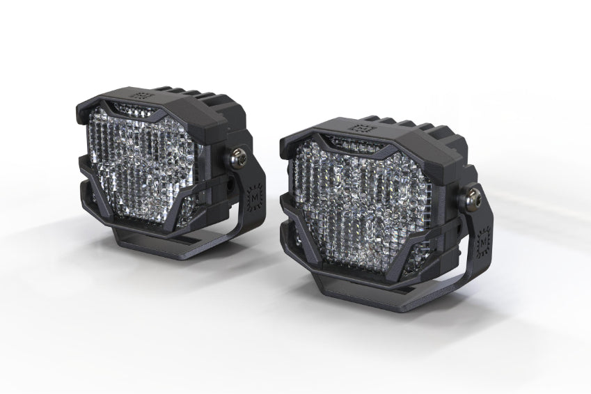 Morimoto 4Banger Ditch Light Kit: 07-13 Tundra (HXB White Flood Beam) - product image 3