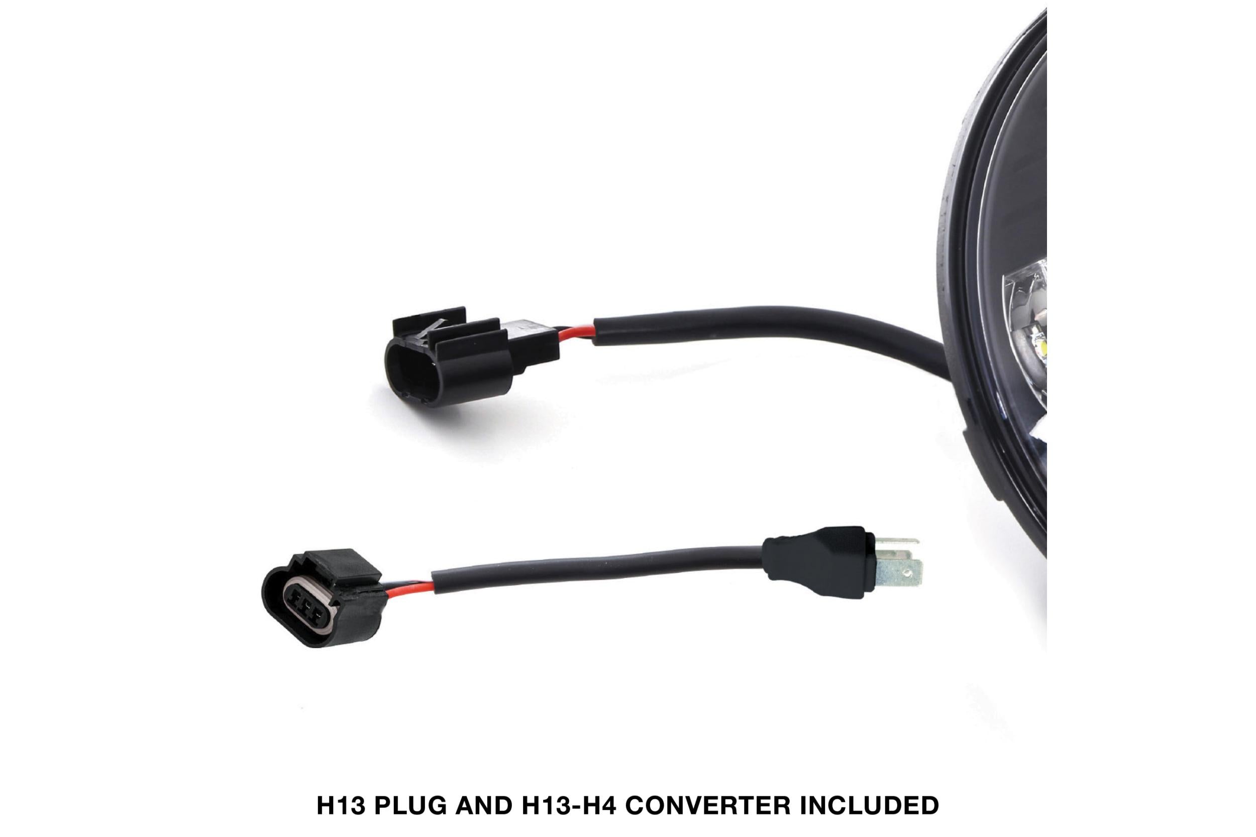 Pro Comp Jeep Headlights: 7" Round LED Hi/Lo (07-18 JK) - product image 4