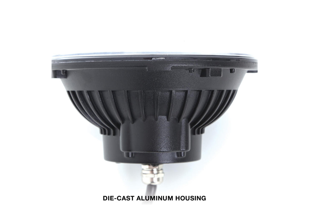 Pro Comp Jeep Headlights: 7" Round LED Hi/Lo (07-18 JK) - product image 5