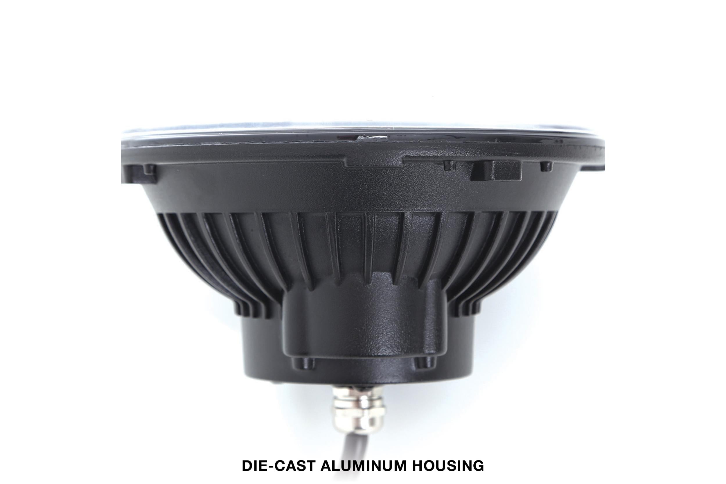 Pro Comp Jeep Headlights: 7" Round LED Hi/Lo (07-18 JK) - product image 5