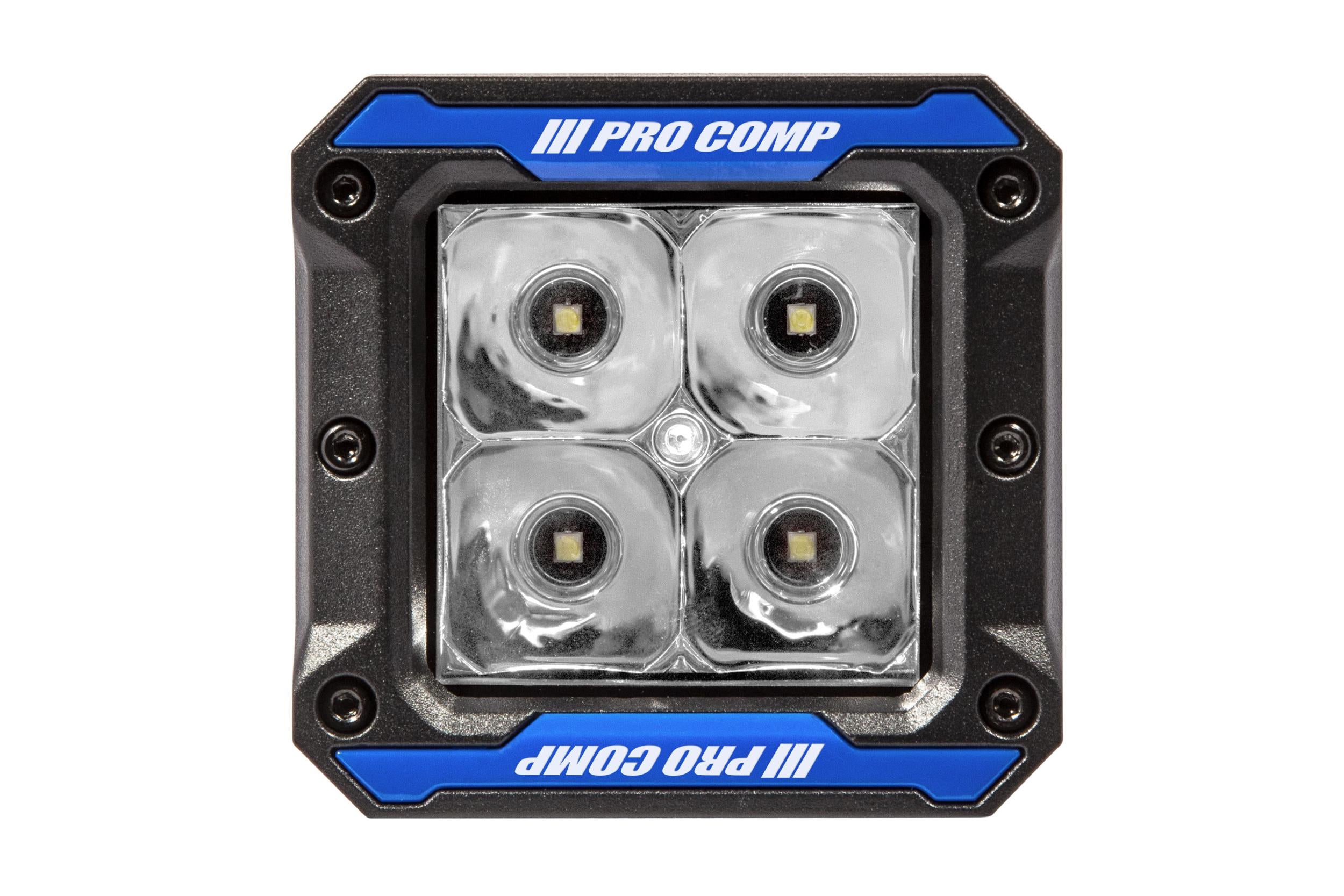 Pro Comp Gen 3 Pods: 2x2 Square / 12W / White / Spot Beam - product image 7