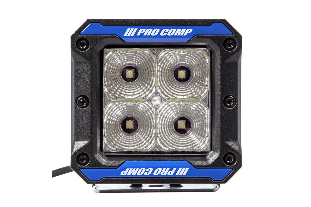 Pro Comp Gen 3 Pods: 2x2 Square / 20W / White / Flood Beam - product image 7