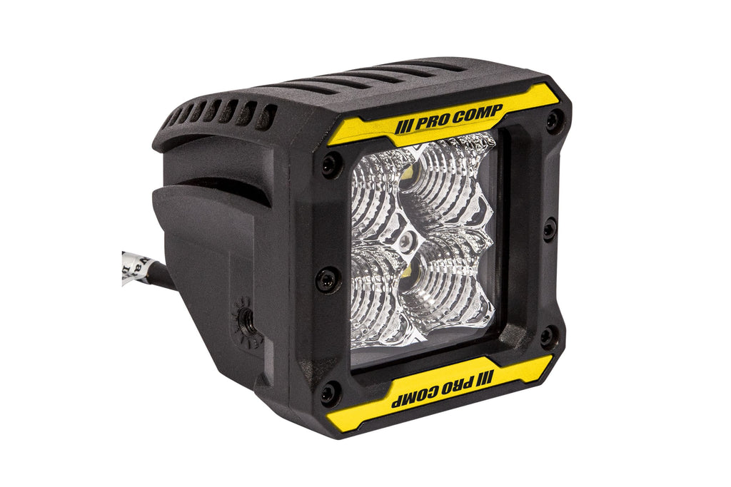 Pro Comp Gen 3 Pods: 2x2 Square / 20W / White / Flood Beam - product image 9