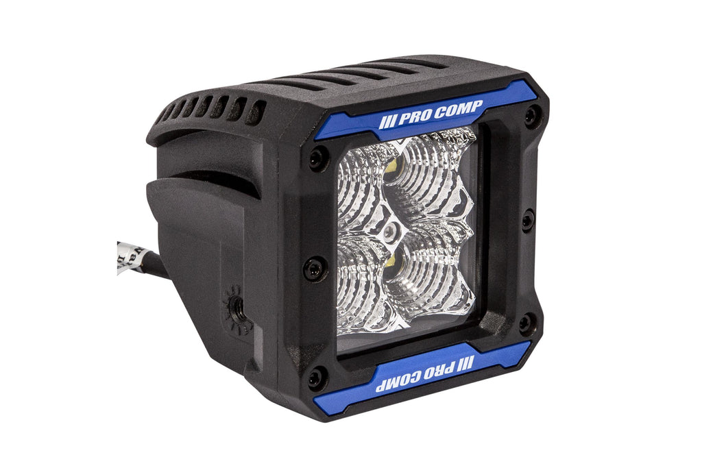 Pro Comp Gen 3 Pods: 2x2 Square / 20W / White / Flood Beam - product image 10