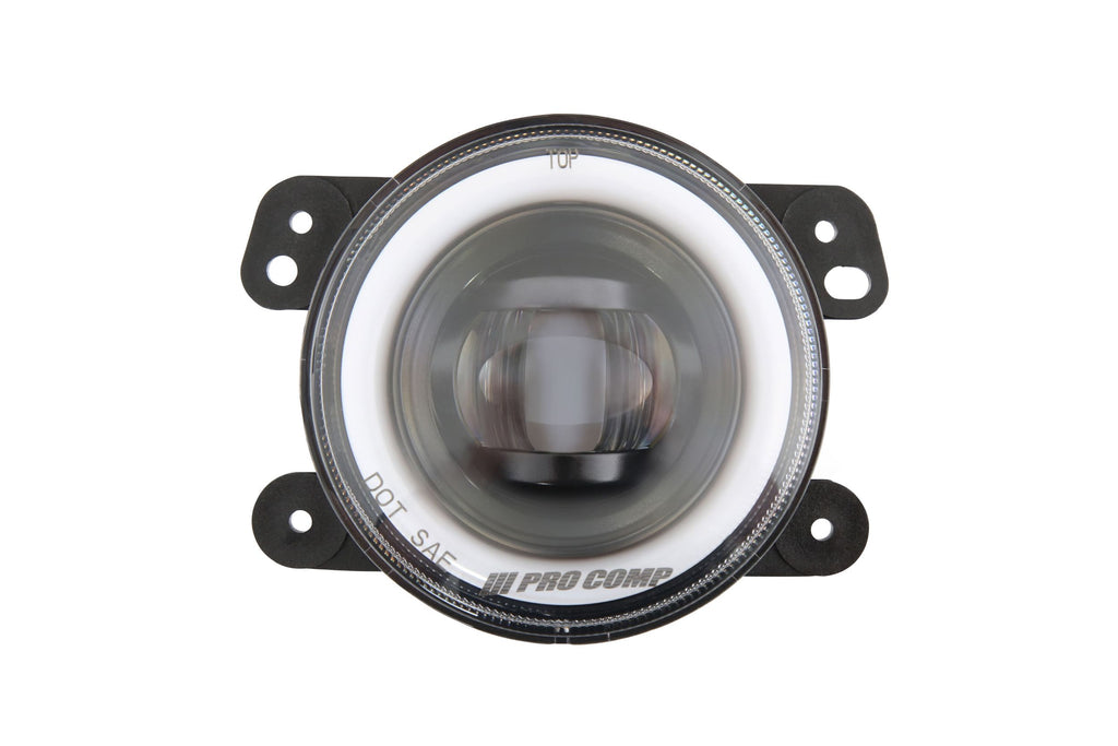 Pro Comp Jeep Fog Lights: Wide Fog Beam (White) (07-18 JK) - product image 2