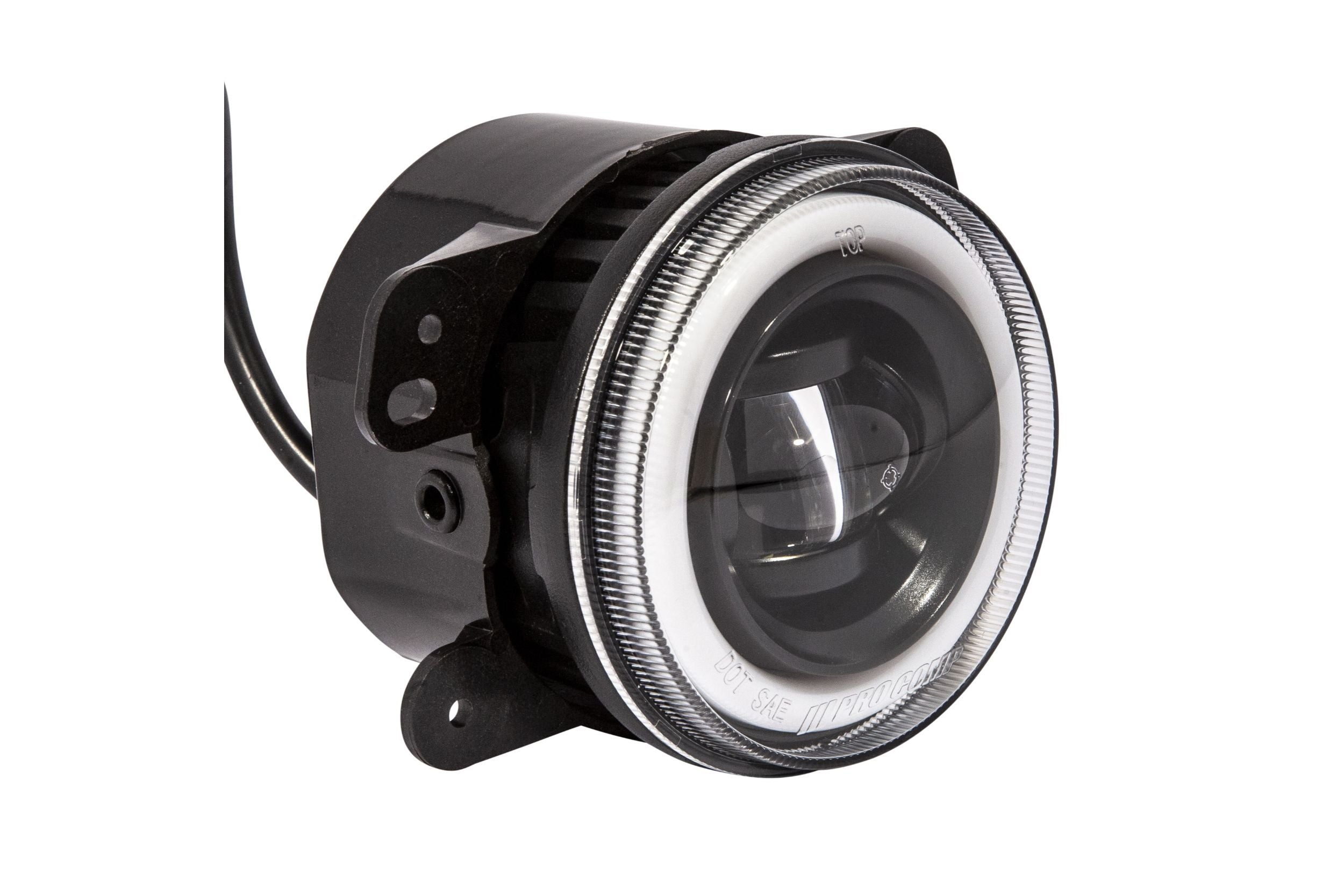 Pro Comp Jeep Fog Lights: Wide Fog Beam (White) (07-18 JK) - product image 3