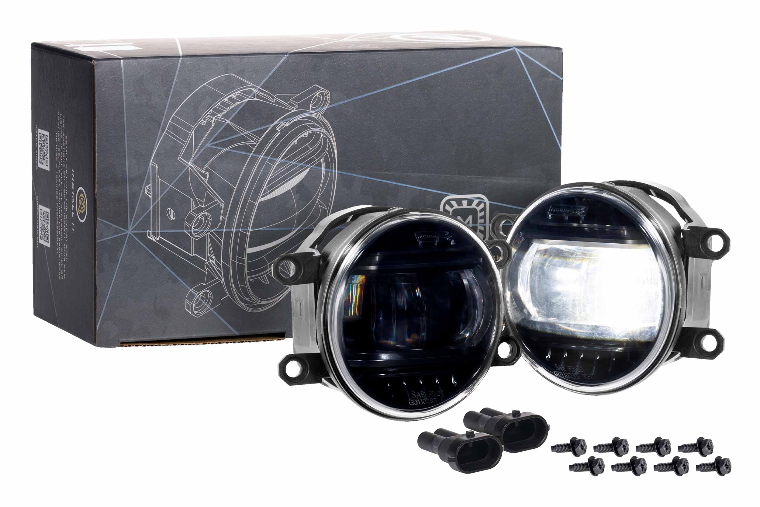 XB Evo Fog Lights: Type T (White / Set) - product image 1