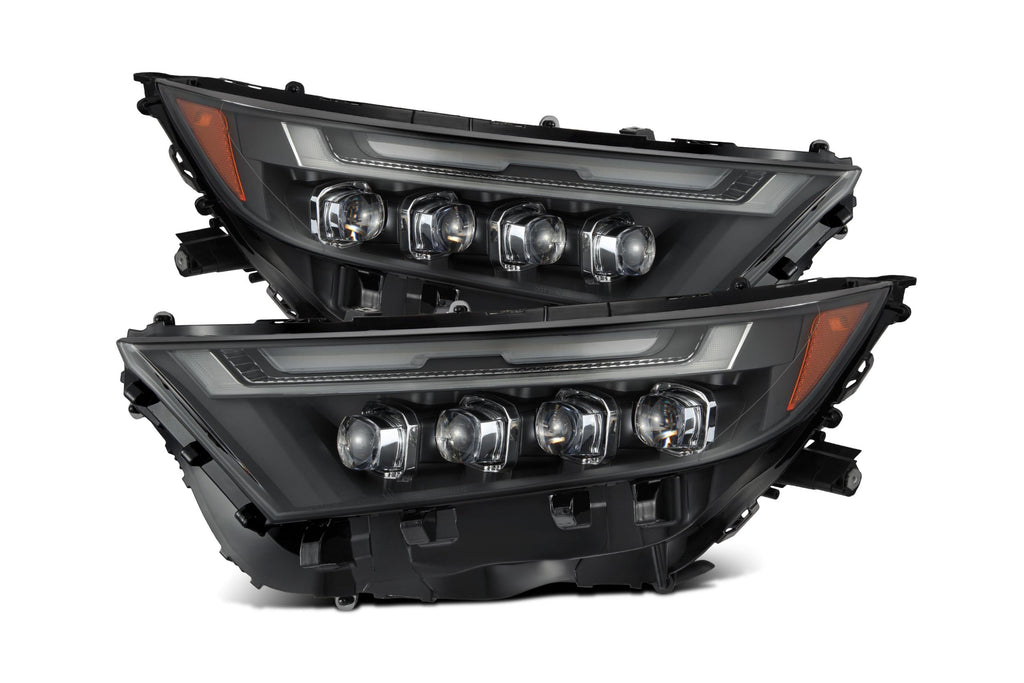 ARex Nova LED Headlights: Toyota Rav4 Low Trim (19-23) - Black (Set) - product image 1