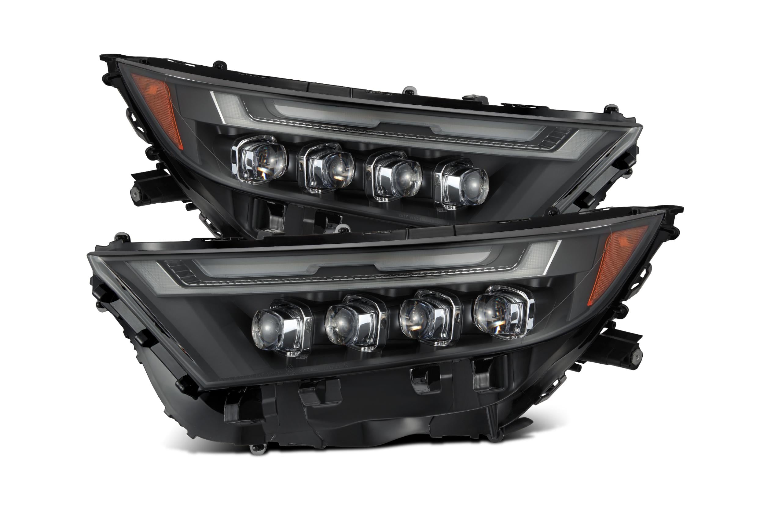 ARex Nova LED Headlights: Toyota Rav4 Low Trim (19-23) - Black (Set) - product image 1