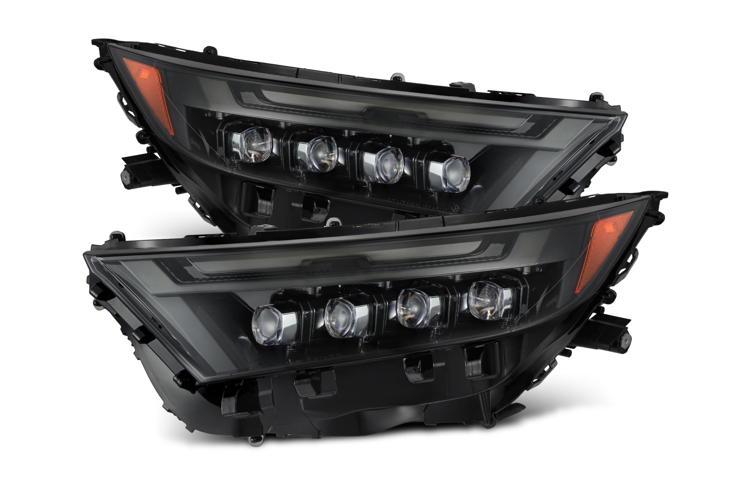 ARex Nova LED Headlights: Toyota Rav4 High Trim (19-23) - Alpha-Black (Set) - product image 1