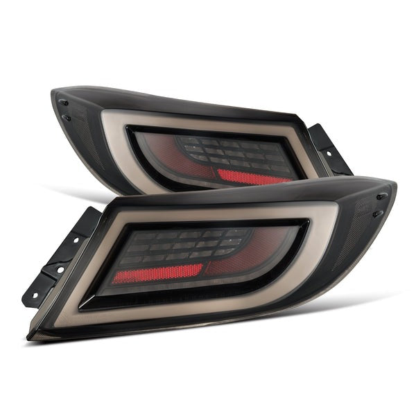 AlphaRex (LUXX-Series) 2022-2024 Toyota GR86/Subaru BRZ LED Tail Lights - Black Smoke - product image 1