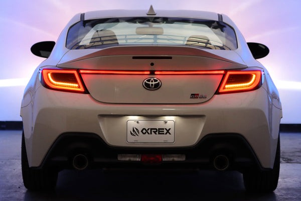 AlphaRex (LUXX-Series) 2022-2024 Toyota GR86/Subaru BRZ LED Tail Lights - Black Smoke - product image 3