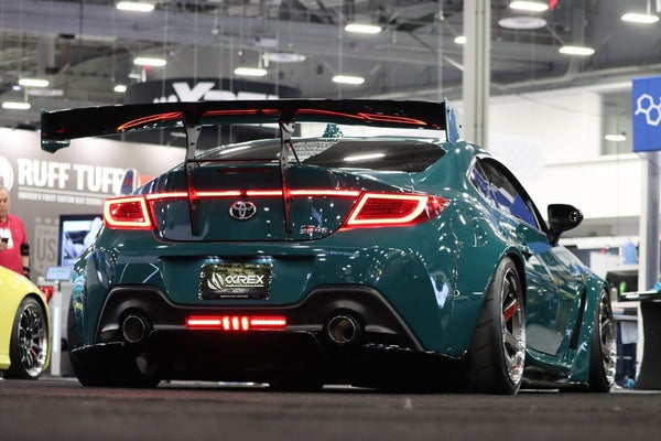 AlphaRex (NOVA-Series Prismatic) 2022-2024 Toyota GR86/Subaru BRZ LED Fourth Brake Light - Smoke Clear - product image 2