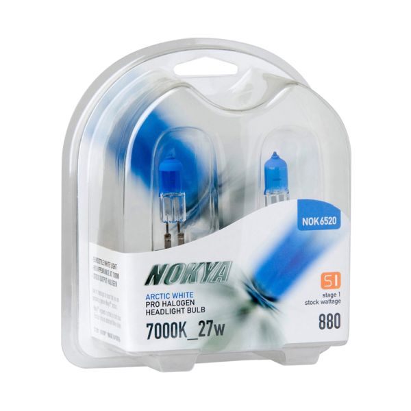 880: Nokya Pro Halogen 27w (Arctic White; Pair) - product image 1