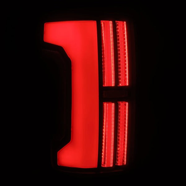 AlphaRex (NOVA-Series) 2007-2013 Toyota Tundra Prismatic LED Tail Lights - Alpha-Black - product image 5
