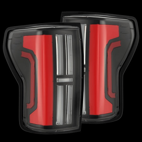 AlphaRex (NOVA-Series) 2007-2013 Toyota Tundra Prismatic LED Tail Lights - Black-Red - product image 1